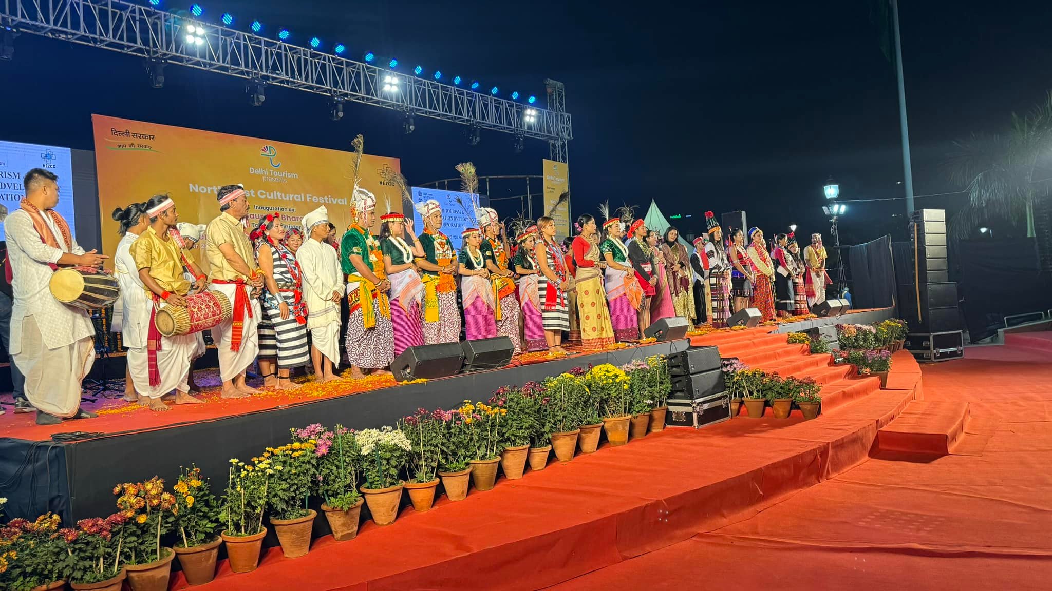 Stage Decor Based on Cultural Themes