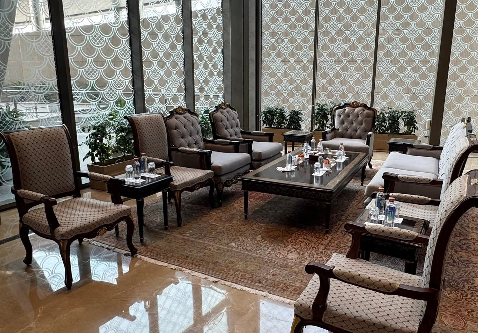 Executive Lounge Setup