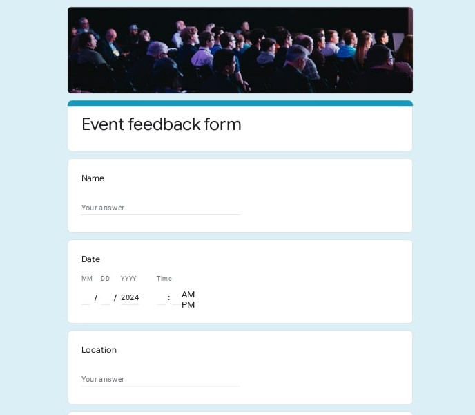 Feedback Forms & Attendance Tracking