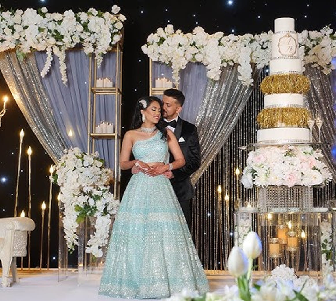 Stage Setup (cake-cutting, dance)